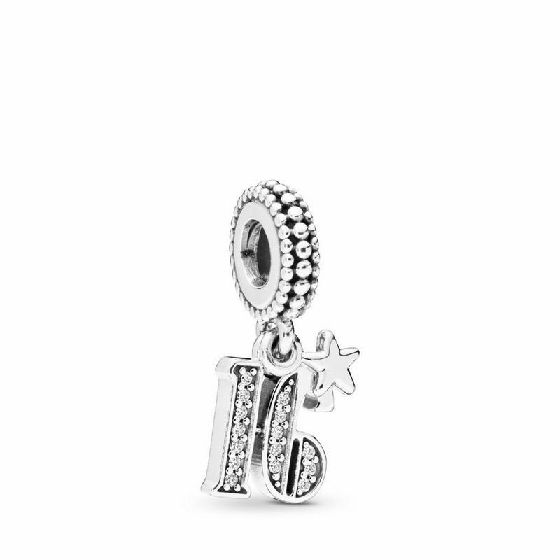 Pandora Australia 16 Dangle Charm - Sterling Silver | ZXIQRK406